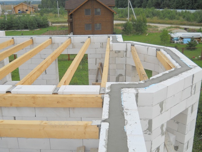 строительство домов из газобетона в Калуге с армированием несъемной опалубки компанией Строй Керам